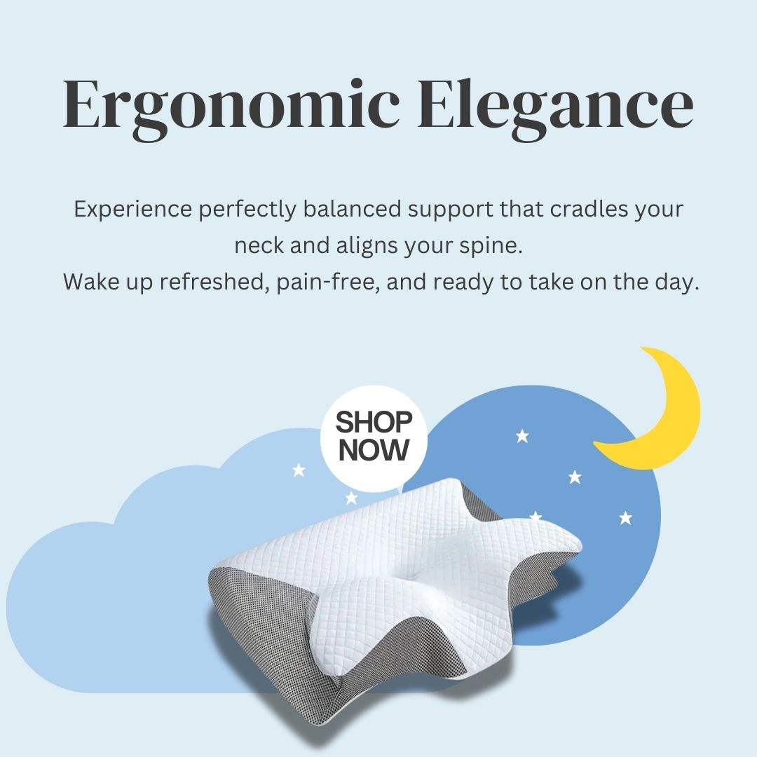 Ergonomic Elegance Pillow