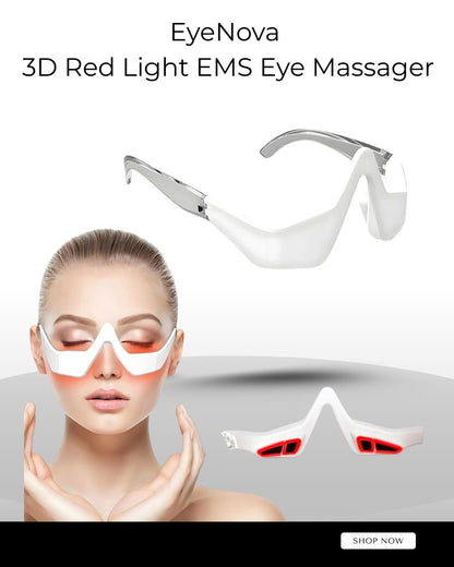 EyeNova 3D Red Light EMS Eye Massager