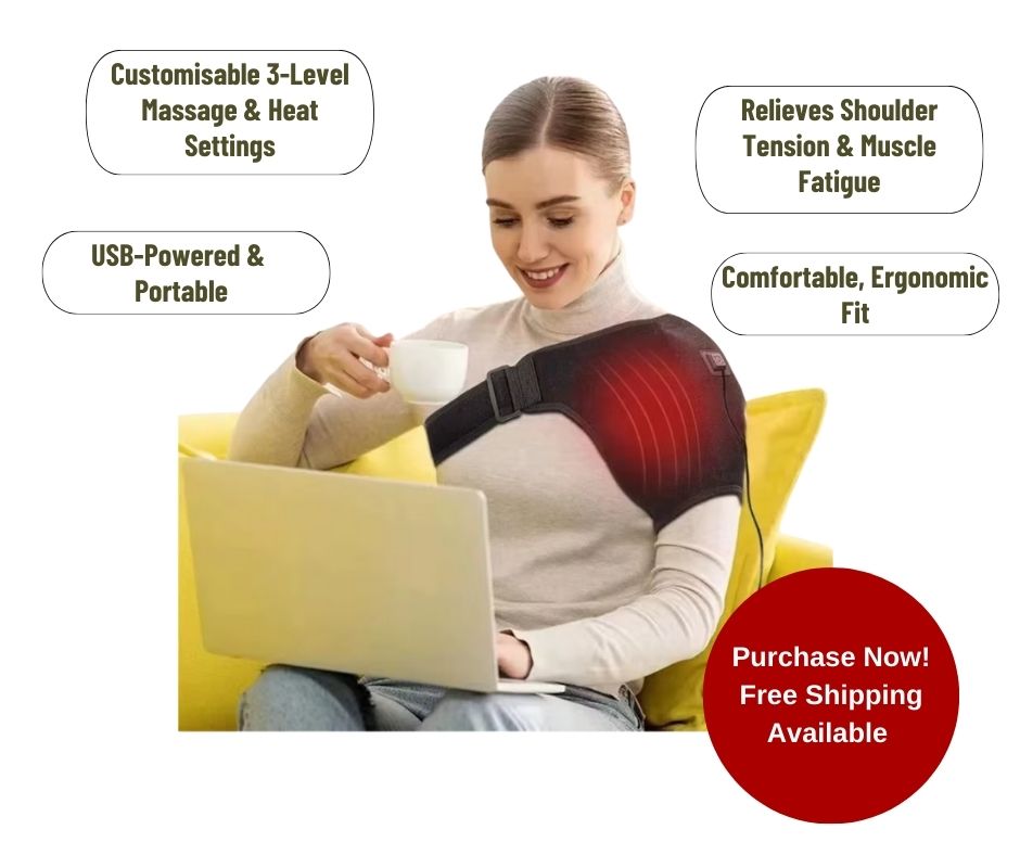 Shoulder-Ease Massage Belt