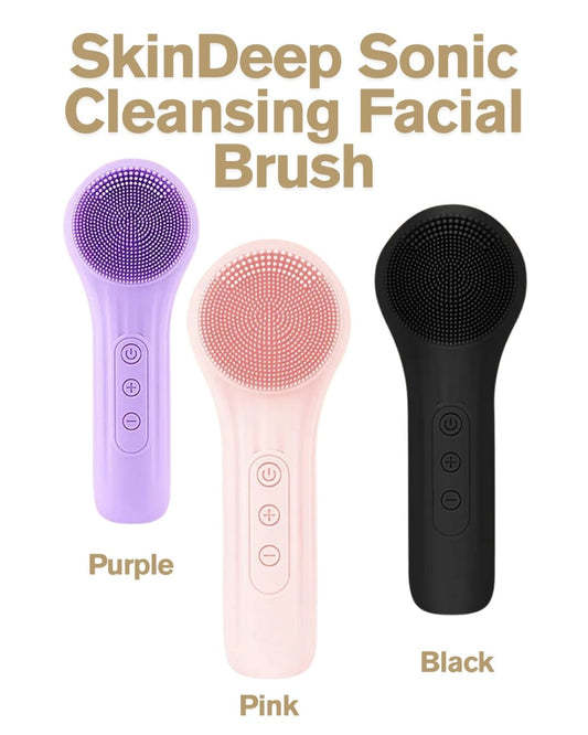 SkinDeep Sonic Facial Cleansing Brush