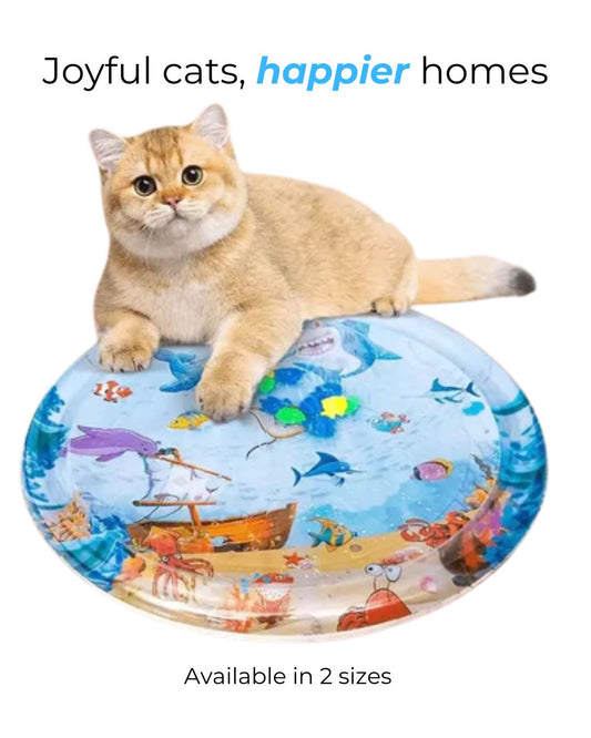 Kitty Lagoon - Water Sensory Playmat for Cats