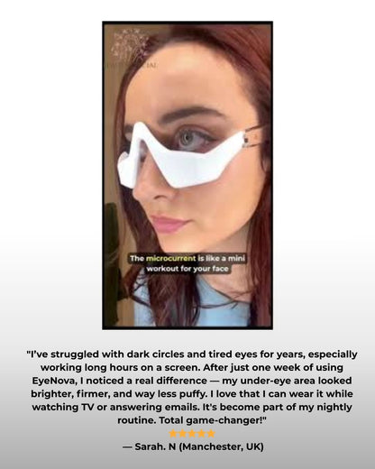 EyeNova 3D Red Light EMS Eye Massager