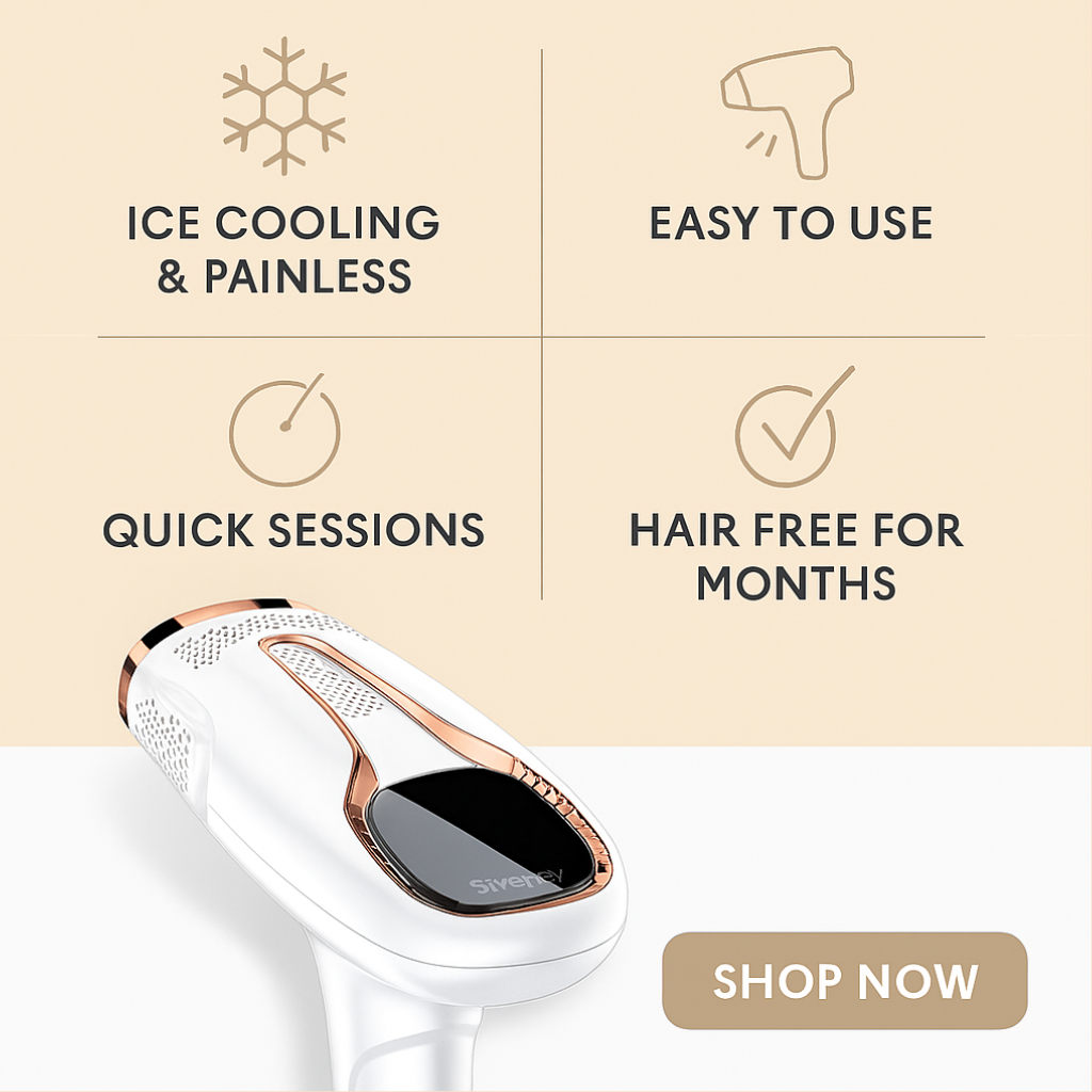 SilkaRay IPL Hair Removing Device