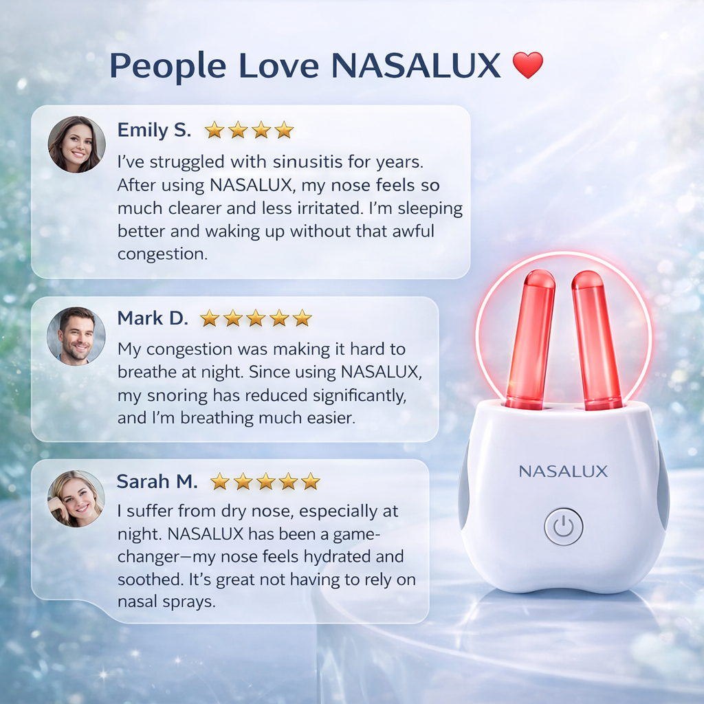 Nasalux™ SMART Device - Nasal Phototherapy System