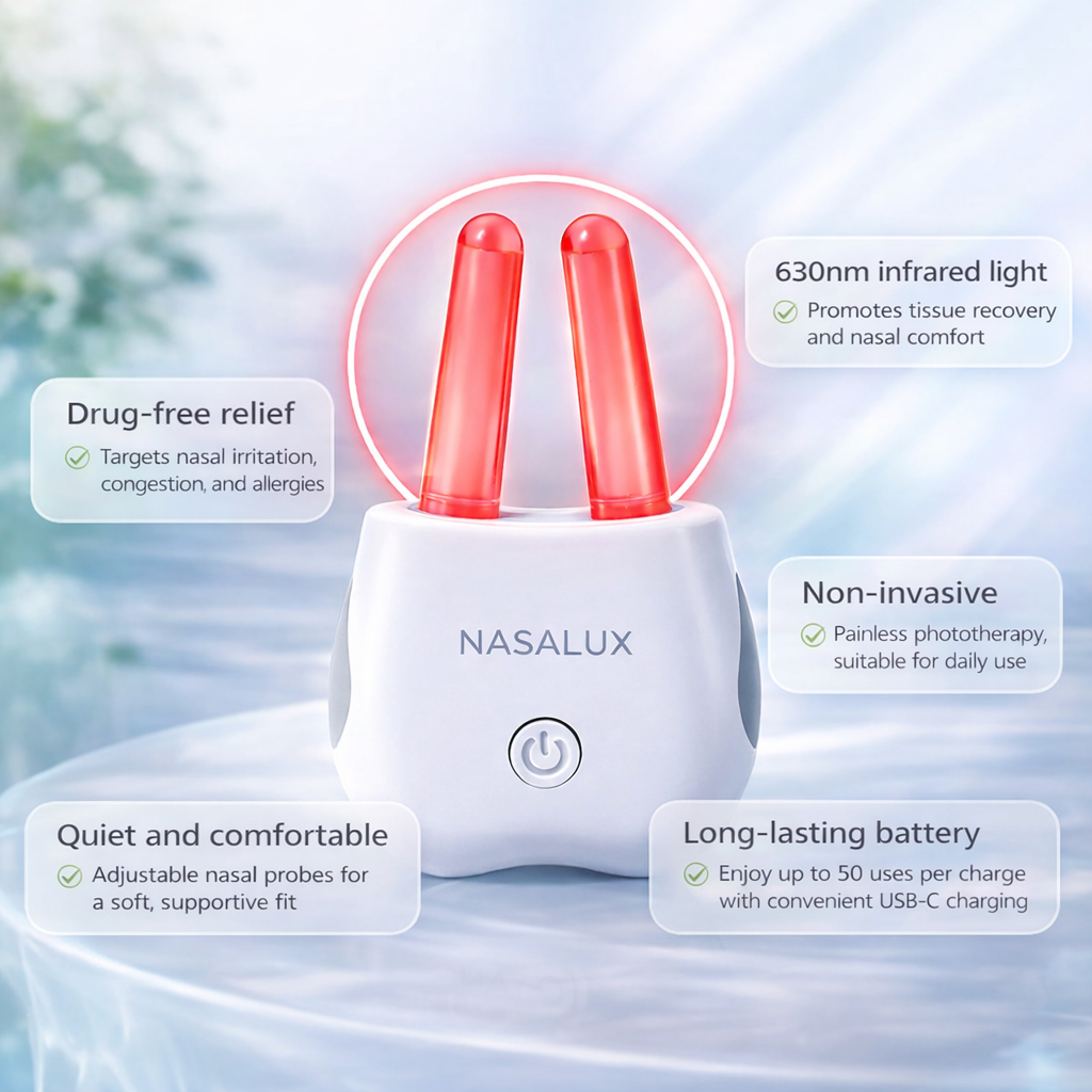 Nasalux™ SMART Device - Nasal Phototherapy System