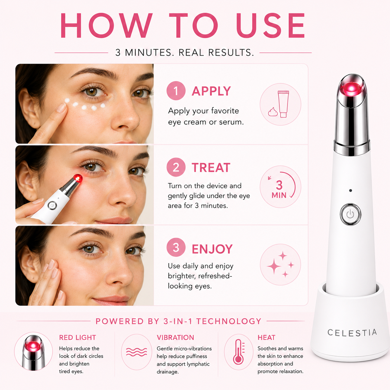 Celestia 3 minute Eye Wand